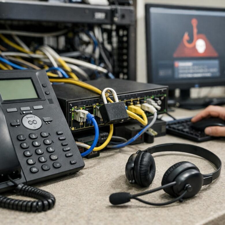 Securing Corporate VoIP Networks Against Toll Fraud and Phishing Attacks