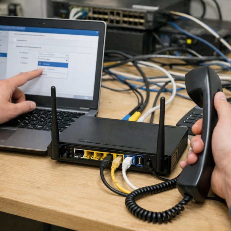 Optimizing Quality of Service (QoS) Router Settings for Priority Voice Traffic