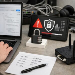 Mitigating Insider Threats in Decentralized IT Communication Networks